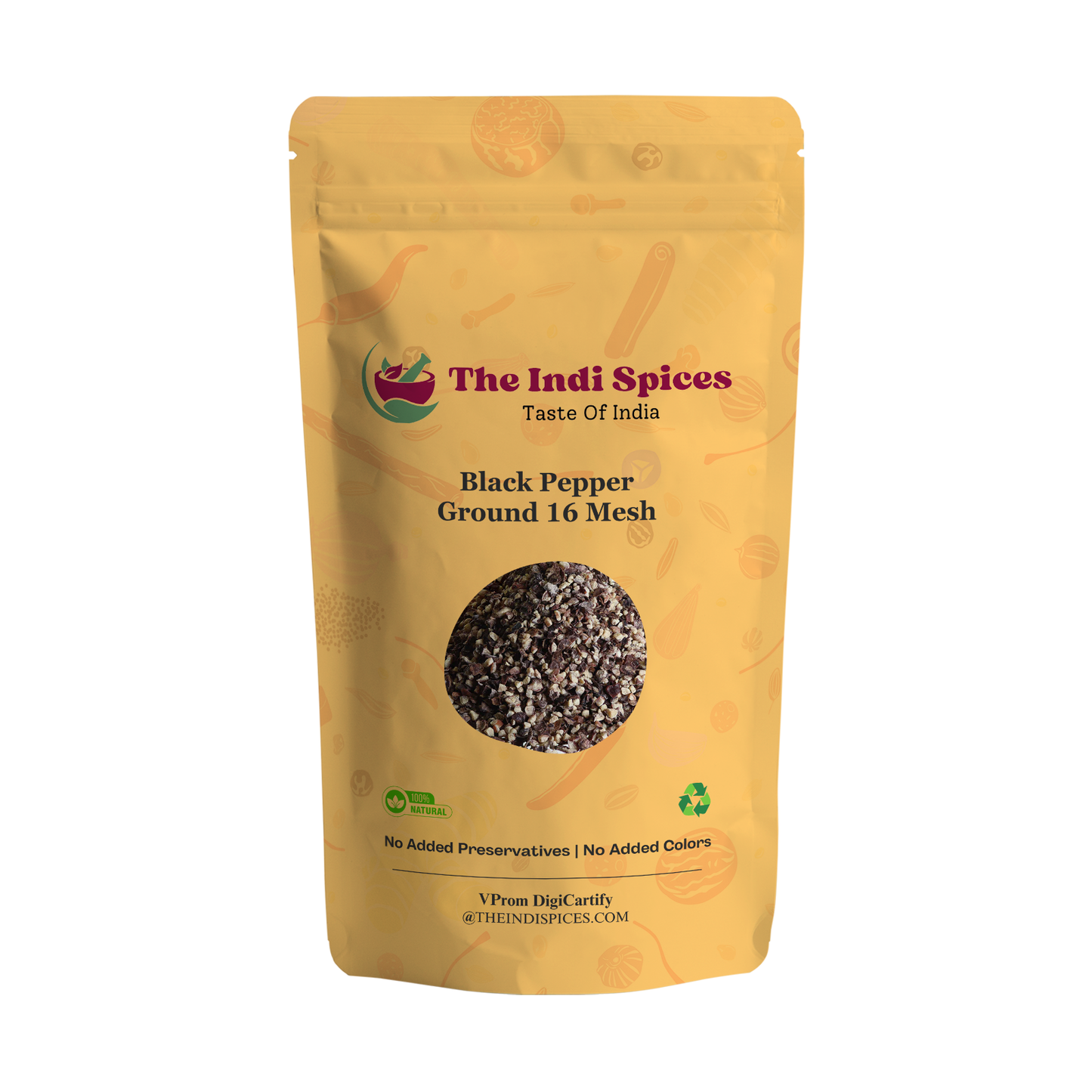 Black Pepper Ground 16 Mesh - Pepper Powder